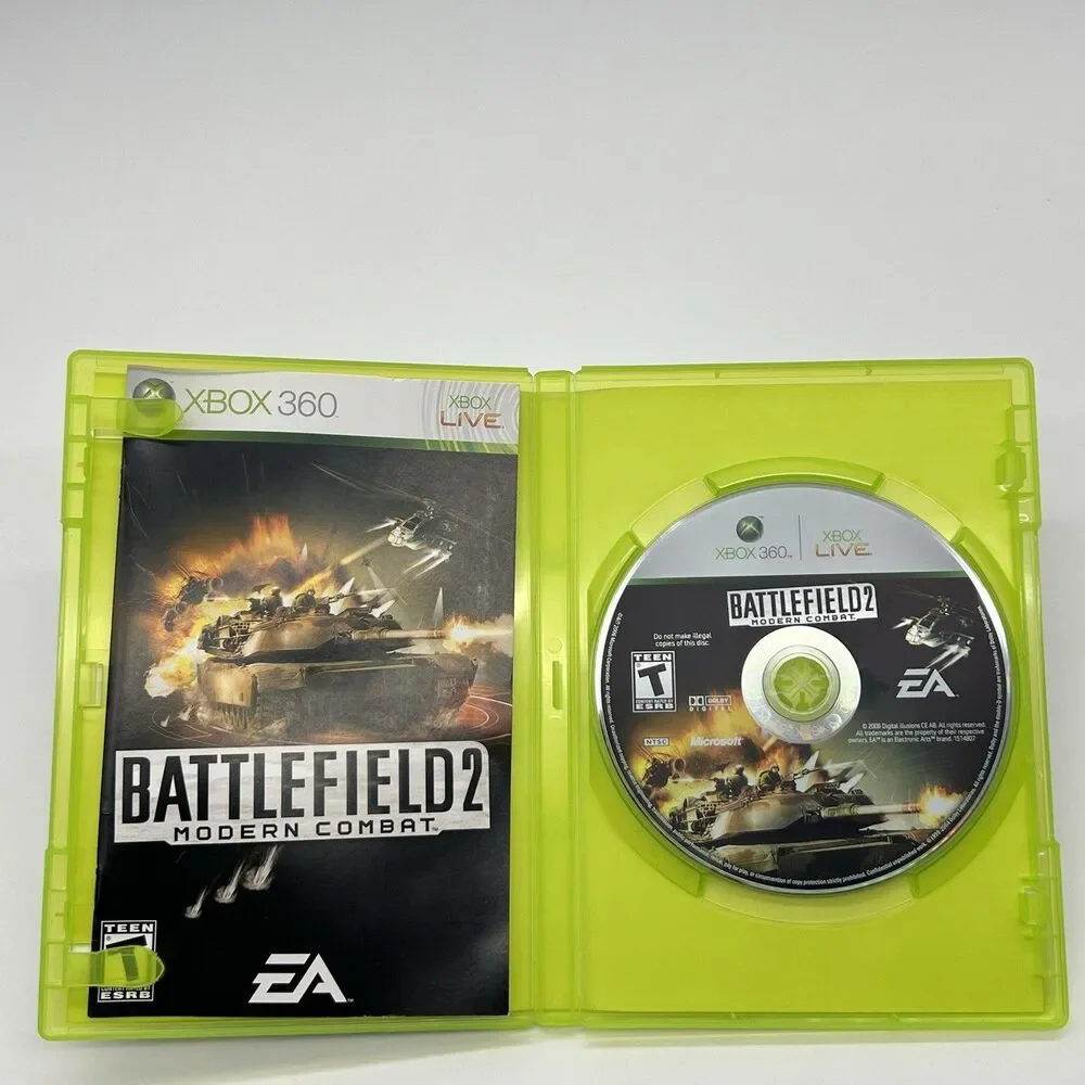 Battlefield 2: Modern Combat (Microsoft Xbox 360, 2006) FREE SHIPPING